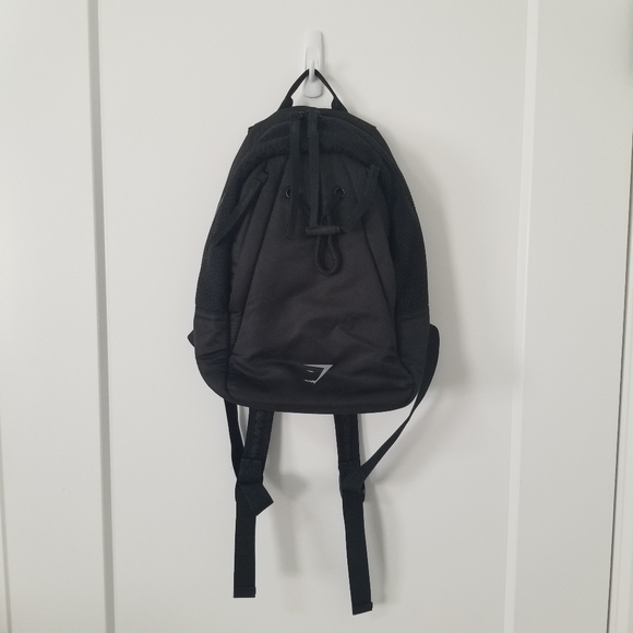 Gymshark Bags Gymshark Black Mini Backpackgym Bag Poshmark